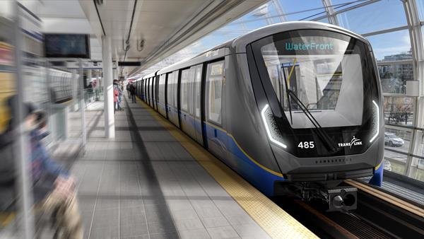 Bombardier to supply 205 new rail cars for Vancouver’s SkyTrain network
